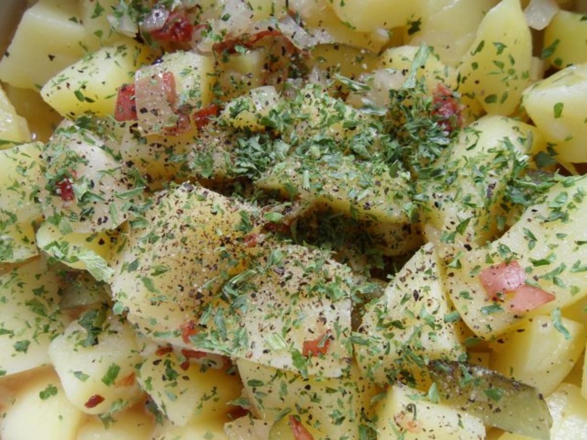 Deftiger Speck-Kartoffelsalat - Rezept - Bild Nr. 11