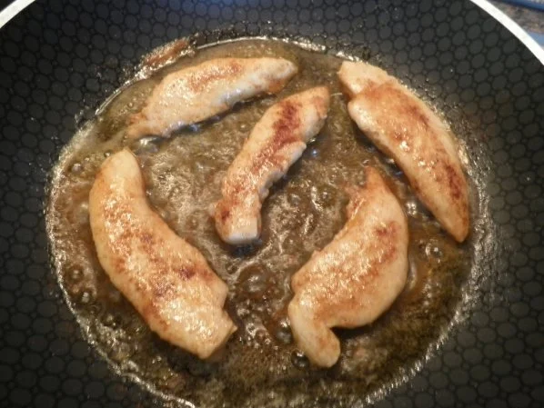 Scharfes Hähnchen zu Süßkartoffel - Bananen - Püree ... - Rezept - Bild Nr. 3