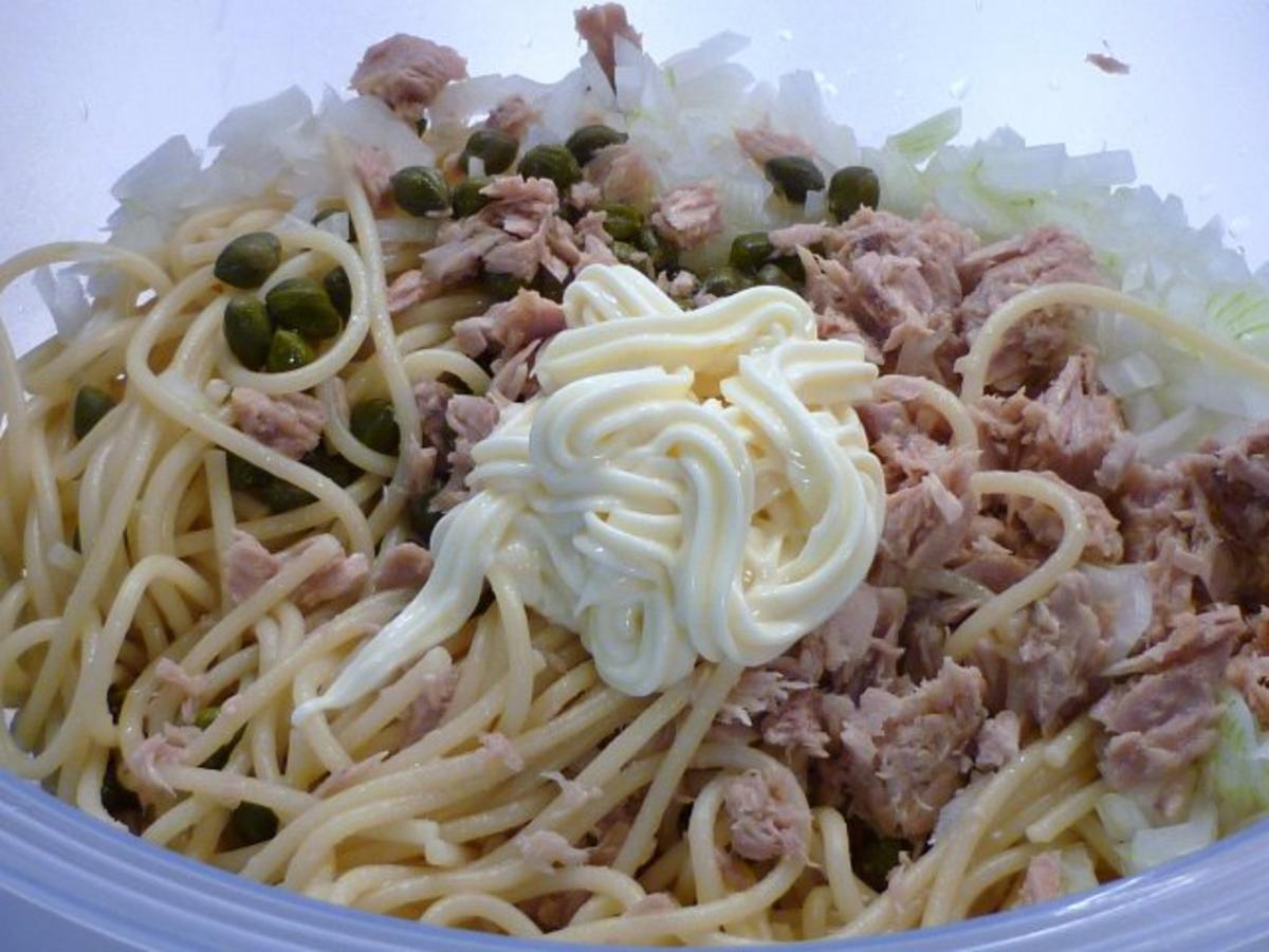Spaghettoni – Thunfisch - Salat - Rezept - Bild Nr. 2