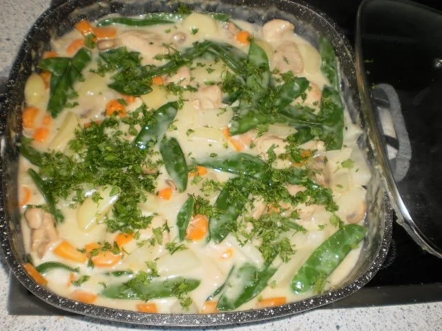 Frühlingsgemüse-Ragout mit Pute - Rezept - Bild Nr. 14