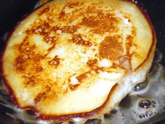 Rezept: Pancakes mit und ohne Heidelbeeren Bild Nr. 5 Pancakes mit und ohne Heidelbeeren - Rezept - Bild Nr. 5