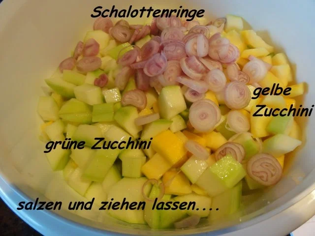 Diverses:   ZUCCHINI süß-sauer + pikant eingelegt - Rezept - Bild Nr. 6