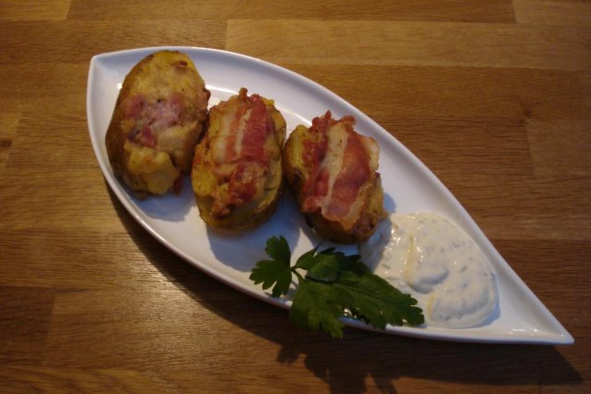 Gratinierte Kartoffeln mit Frühstücksspeck - Rezept - kochbar.de