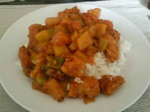 Rezept: Pute süß-sauer klassisch chinesisch Pute süß-sauer klassisch chinesisch - Rezept