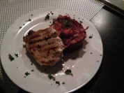 Scharfes Weißkohl-Curry mit gefüllten Schmetterlingsteaks - Rezept