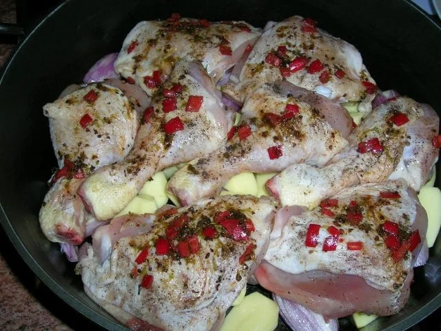 Chili-Hähnchen mit Schmor-Tomaten (leichte Sommerküche) - Rezept - Bild Nr. 8