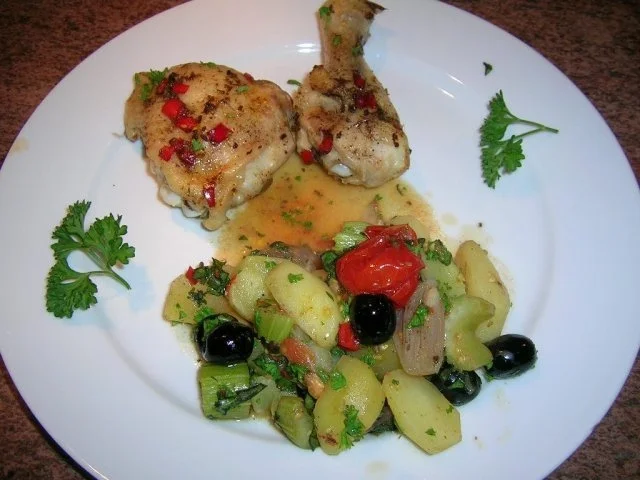 Chili-Hähnchen mit Schmor-Tomaten (leichte Sommerküche) - Rezept - Bild Nr. 12