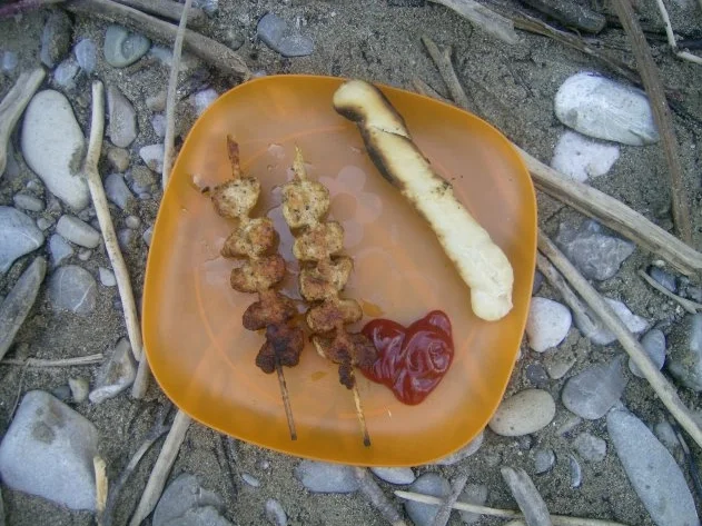 Hähnchenspieße und Spanferkel - Rezept - Bild Nr. 2