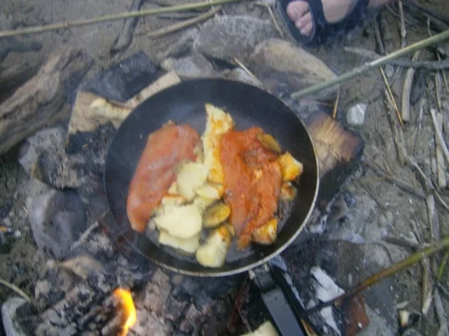 Rezept: Hähnchenminutensteak mit vorgegarten Kartöffelchen Bild Nr. 2 Hähnchenminutensteak mit vorgegarten Kartöffelchen - Rezept - Bild Nr. 2