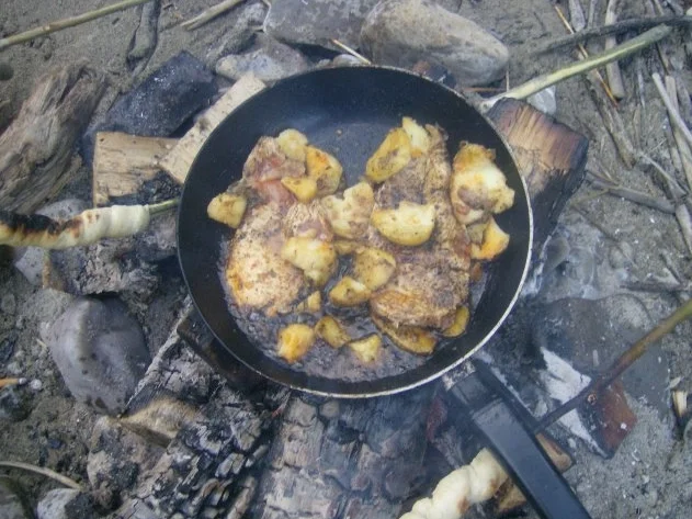 Rezept: Hähnchenminutensteak mit vorgegarten Kartöffelchen Bild Nr. 3 Hähnchenminutensteak mit vorgegarten Kartöffelchen - Rezept - Bild Nr. 3