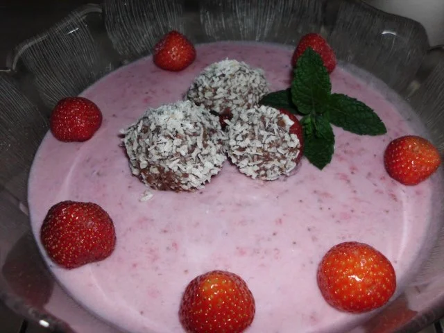 Erdbeer-Sahne-Creme - Rezept