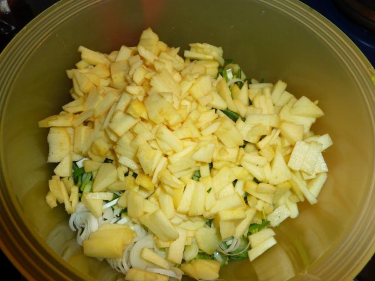 Salate: Kartoffel-Matjes-Salat - Rezept - Bild Nr. 3