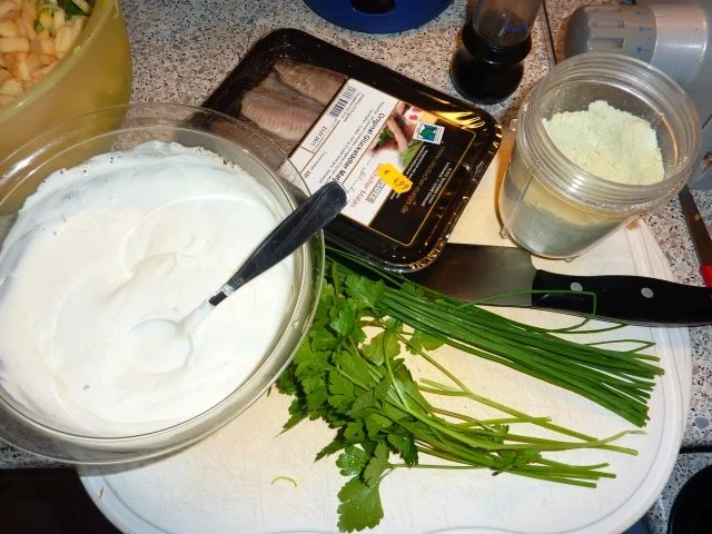 Salate: Kartoffel-Matjes-Salat - Rezept - Bild Nr. 4