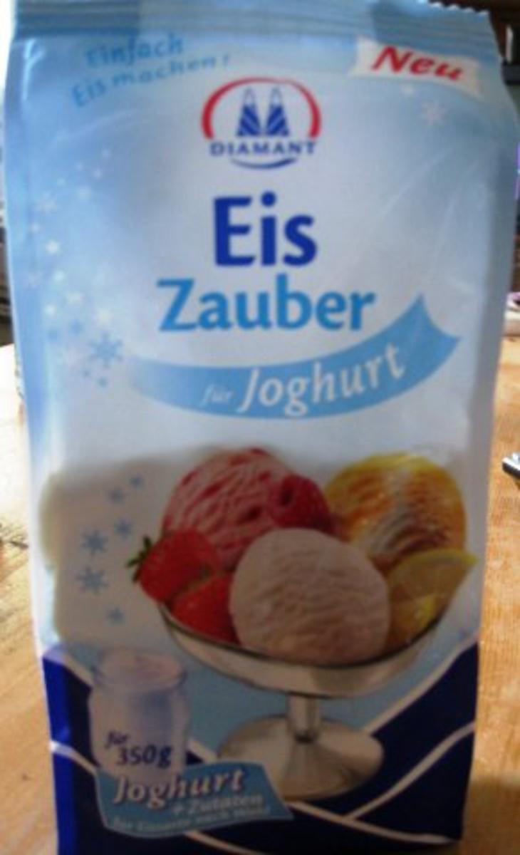 Bilder für EIS: Kirsch-Cookie-Joghurt - Rezept