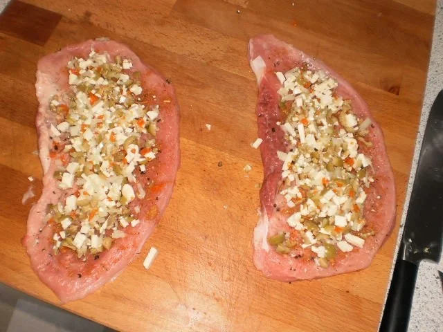 Gyros-Schnitzel-Rouladen zu Tsatziki - Rezept - Bild Nr. 12