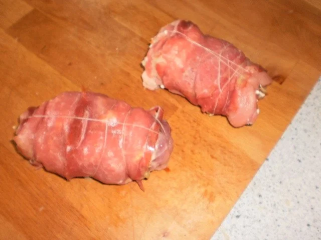 Gyros-Schnitzel-Rouladen zu Tsatziki - Rezept - Bild Nr. 13