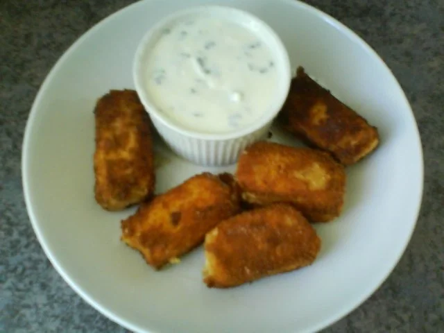 Gebackener Feta mit Kräuterdip - Rezept - Bild Nr. 2