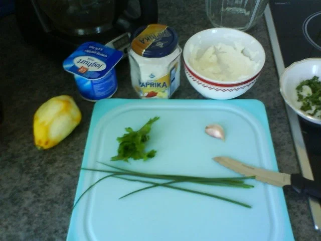 Gebackener Feta mit Kräuterdip - Rezept - Bild Nr. 3