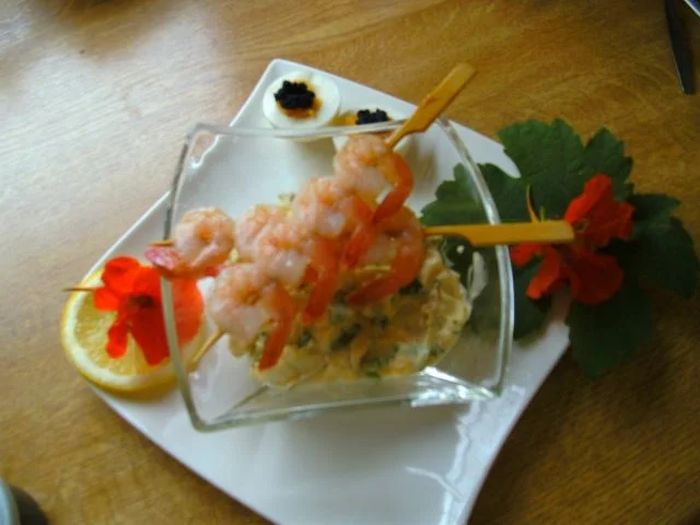 Garnelenschwänze  auf Spieße mit Dipp.. - Rezept - Bild Nr. 8