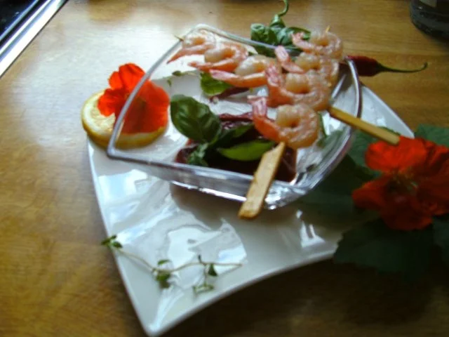 scharfer Dipp.. mit Garnelen-Spieße - Rezept - Bild Nr. 5