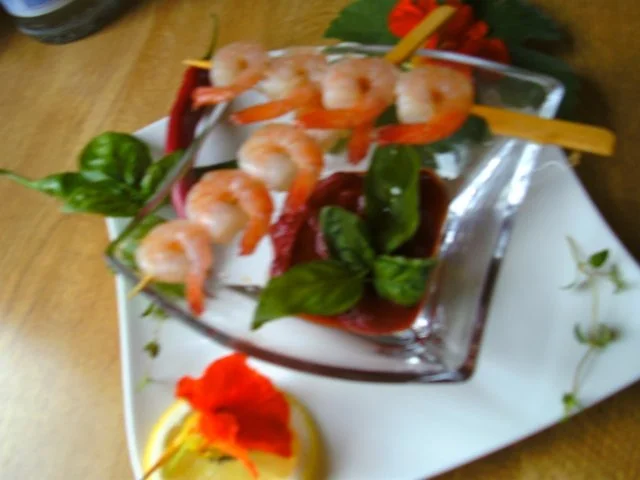 scharfer Dipp.. mit Garnelen-Spieße - Rezept - Bild Nr. 10