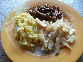 Sellerie in Bechamelsoße - Rezept