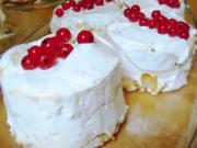 White Cakes mit Lemon Curd und Frosting - Rezept