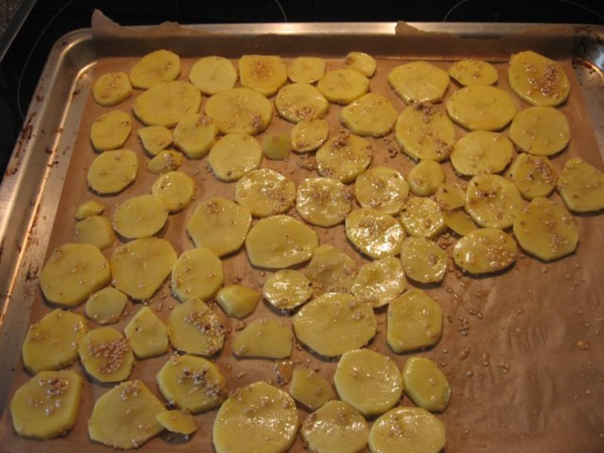 Kartoffel-Sesam-Chips (Beilage) - Rezept - Bild Nr. 5