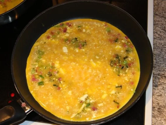 Omelett mit Schafskäse - Rezept - Bild Nr. 4