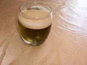 Apfel-Götterspeise mit Vanillesoße - Rezept