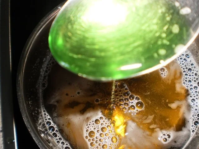 Apfel-Götterspeise mit Vanillesoße - Rezept - Bild Nr. 5