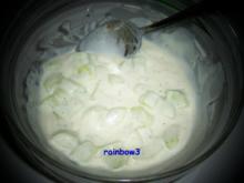 Salat: Gurke mit Joghurtdressing - Rezept