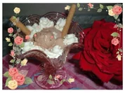 Eis : Schokolade mit Creme fraiche - Rezept