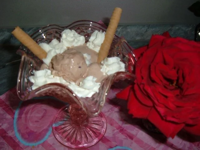 Eis : Schokolade mit Creme fraiche - Rezept - Bild Nr. 2