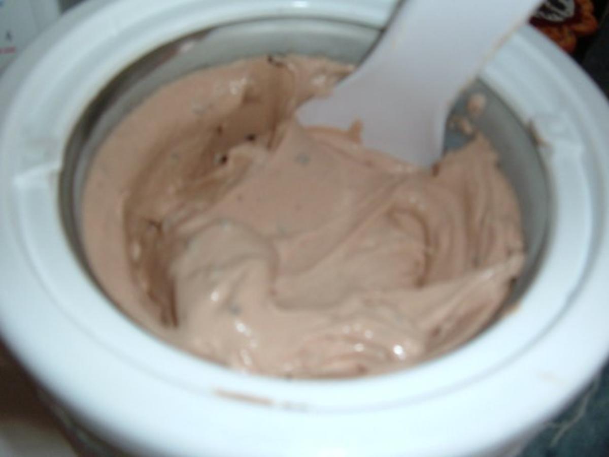 Eis : Schokolade mit Creme fraiche - Rezept - Bild Nr. 5