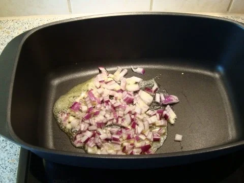 gefüllte Zucchini im Gemüsebeet - Rezept - Bild Nr. 3