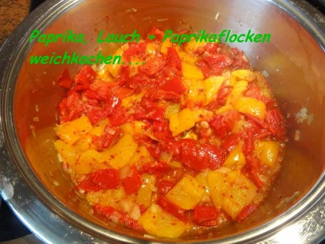 Rezept: Dip: PAPRIKASALSA, fruchtig-scharf Bild Nr. 3 Dip: PAPRIKASALSA, fruchtig-scharf - Rezept - Bild Nr. 3