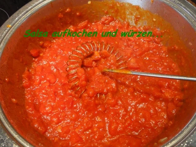 Rezept: Dip: PAPRIKASALSA, fruchtig-scharf Bild Nr. 6 Dip: PAPRIKASALSA, fruchtig-scharf - Rezept - Bild Nr. 6