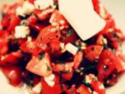 Bruschetta Italiono mit Fetakäse - Rezept