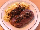 Fleisch: Filetsteak mit Pilzsauce - Rezept