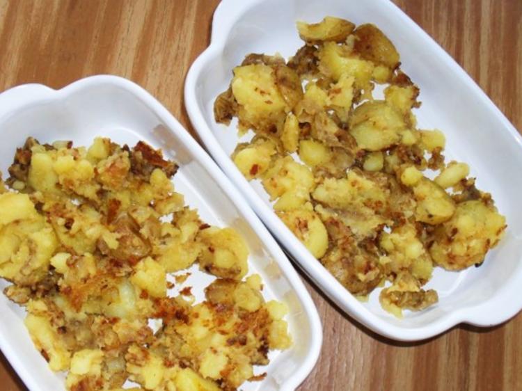 Bratkartoffelauflauf ... mit Geschnetzeltem - Rezept mit Bild - kochbar.de