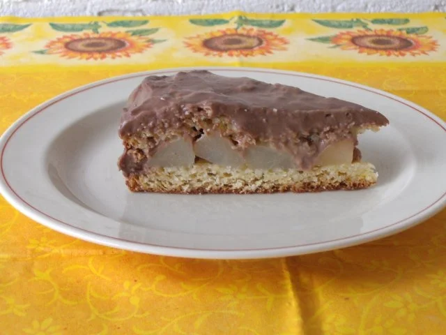 backen / Kuchen: Birne - Helene - Kuchen - Rezept