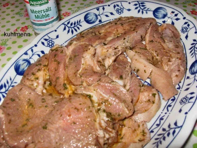 Rezept: Schweinesteaks mediterran gegrillt Bild Nr. 5 Schweinesteaks mediterran gegrillt - Rezept - Bild Nr. 5