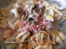 Tortellini-Schinken-Pfanne mit Paprika - Rezept
