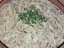 Spaghetti- / Grillsalat klassisch - Rezept