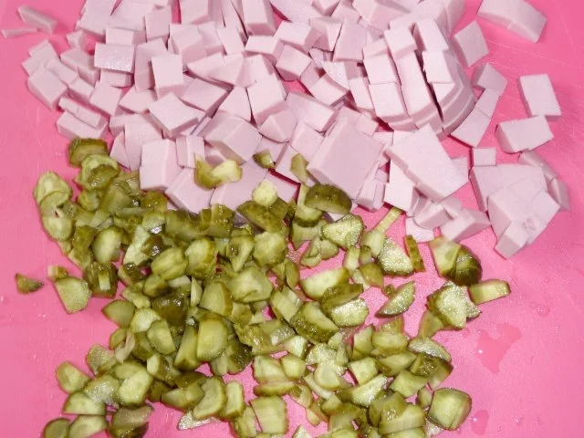 Rezept: Spaghetti- / Grillsalat klassisch Bild Nr. 3 Spaghetti- / Grillsalat klassisch - Rezept - Bild Nr. 3