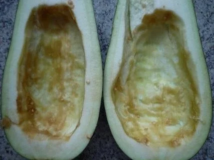 gefüllte Aubergine überbacken - Rezept - Bild Nr. 4