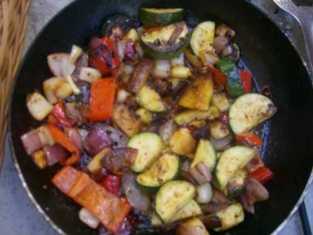 Rezept: Gemüsepfänchen vom Grill Bild Nr. 2 Gemüsepfänchen vom Grill - Rezept - Bild Nr. 2