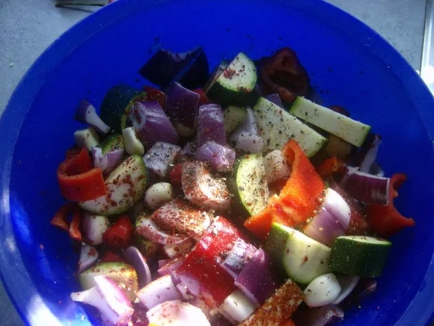 Rezept: Gemüsepfänchen vom Grill Bild Nr. 5 Gemüsepfänchen vom Grill - Rezept - Bild Nr. 5