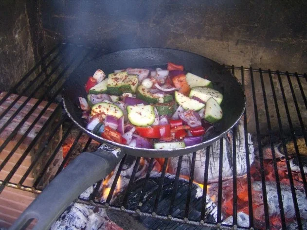 Rezept: Gemüsepfänchen vom Grill Gemüsepfänchen vom Grill - Rezept